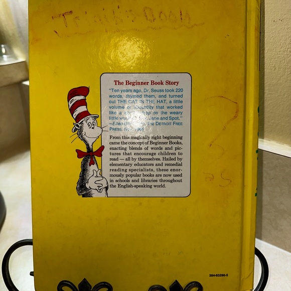 BANNED Cat in the hat The Cat Quizzer book with pencil and marker writing in it - Picture 2 of 10